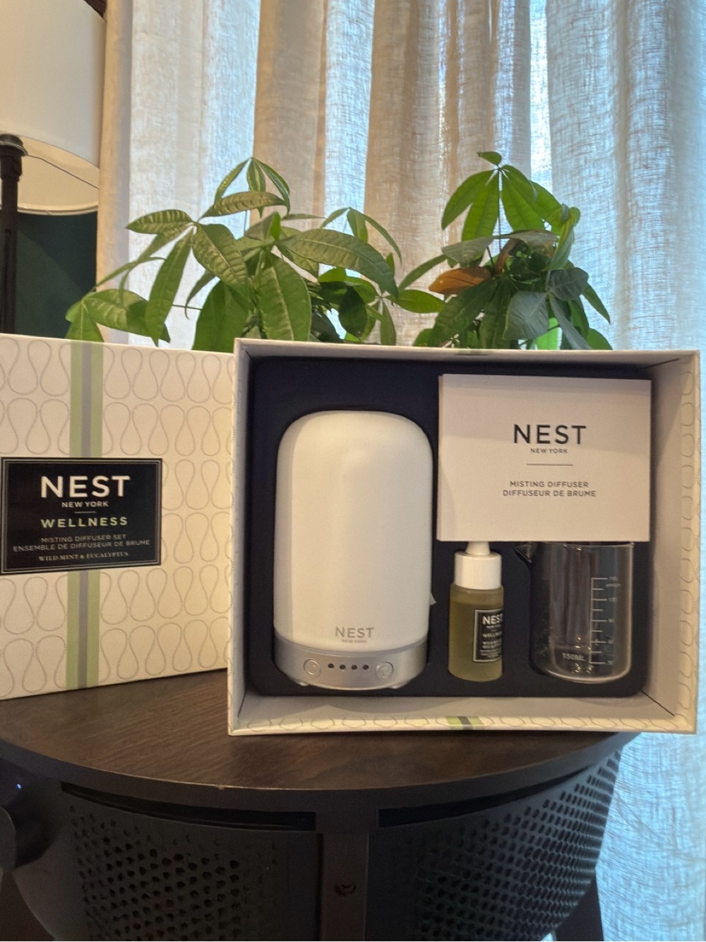 NEST New York Wellness Misting Diffuser Set – Mint & Eucalyptus | NIB✨ - Picture 2 of 4